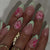 Kunstnagelset mit stilvollen Blumenspitzen Brehn