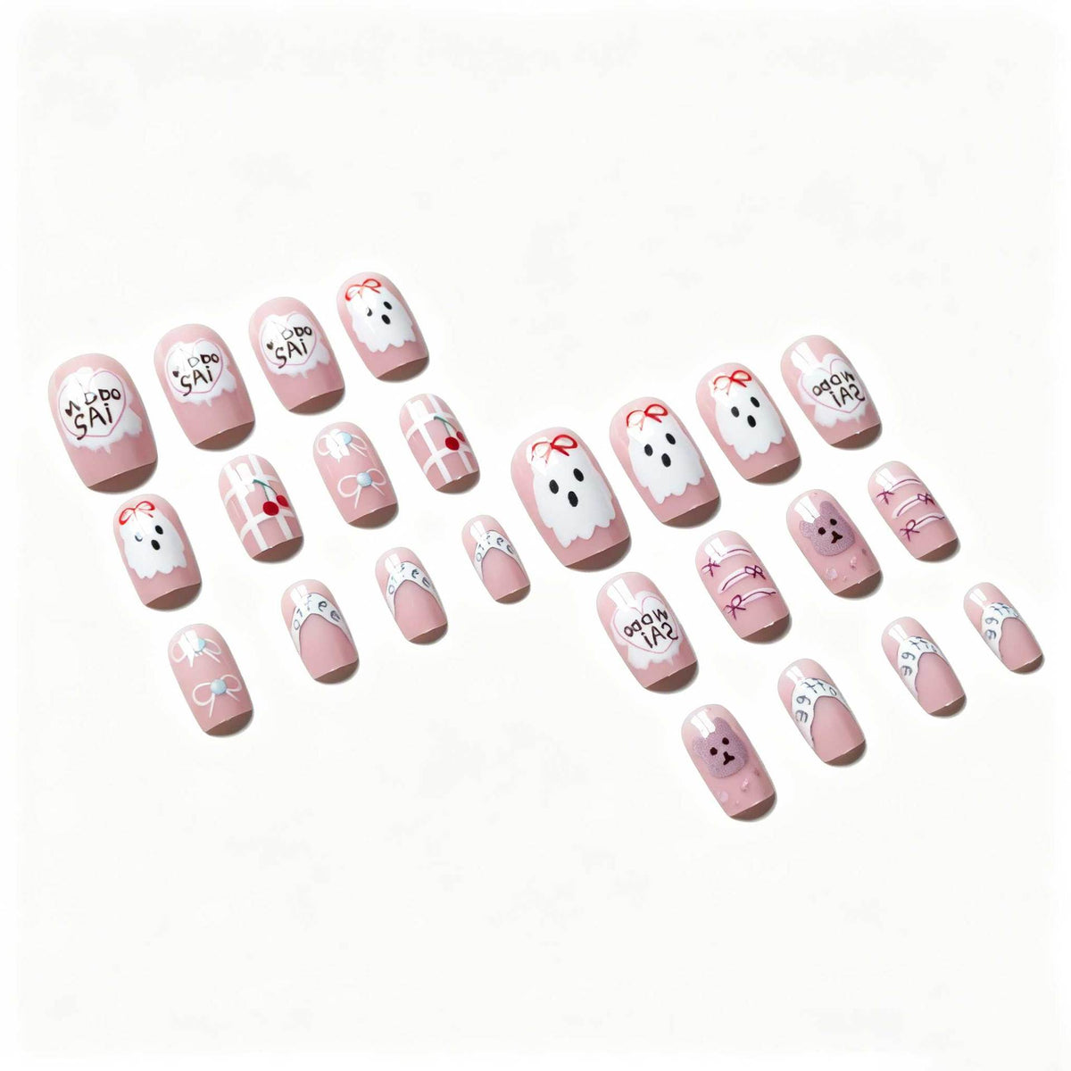 Verspielt Charakter Nagelkunst