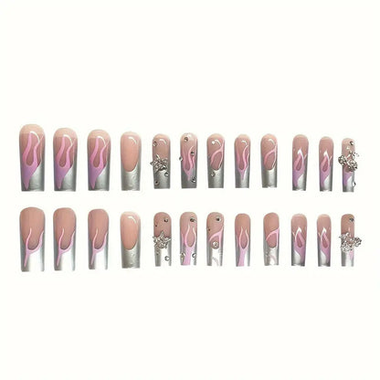 Künstlerisches Acryl-Nageldesign Brehn