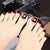 Kunstnagelset mit eleganten Herzakzenten Brehn