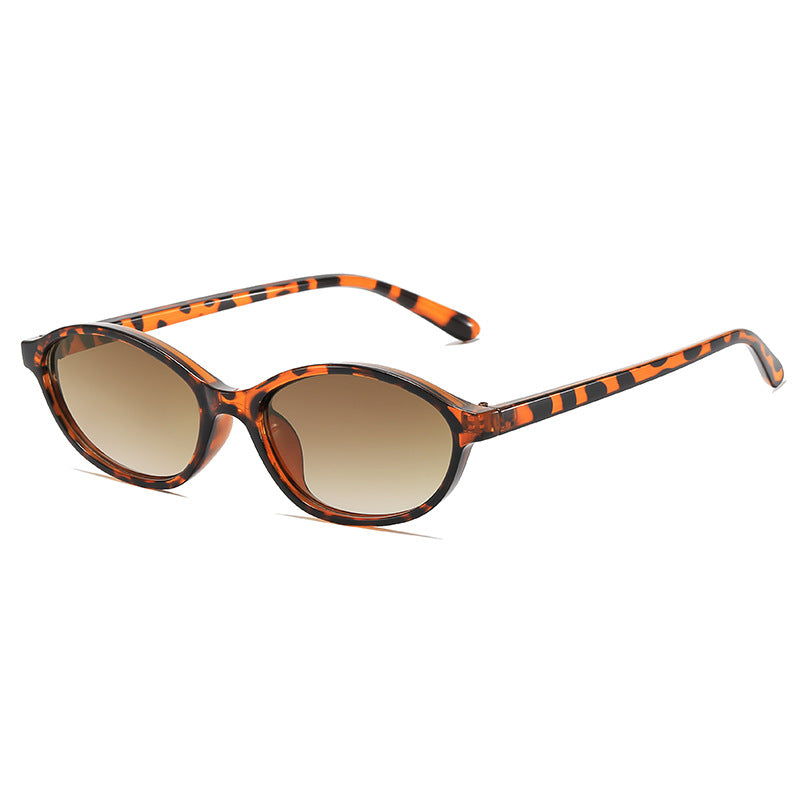 Elegante Vintage-inspirierte ovale Sonnenbrillen Brehn