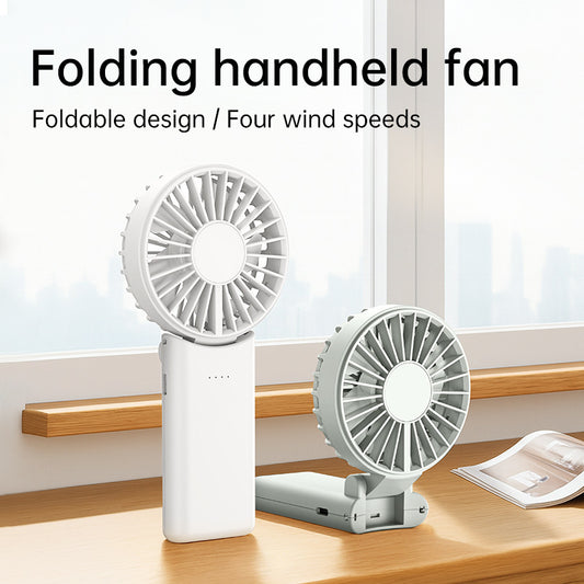 Damen tragbarer Hochleistungs-Handventilator mit USB-Ladefunktion Brehn
