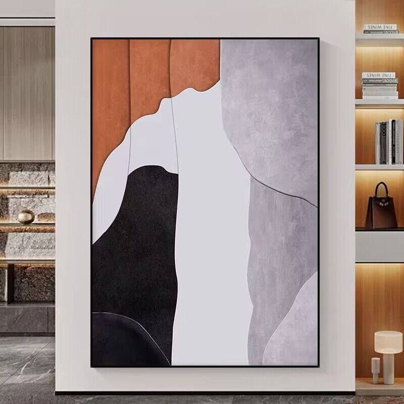 Abstract Texturiertes Leinwandkunstdruck