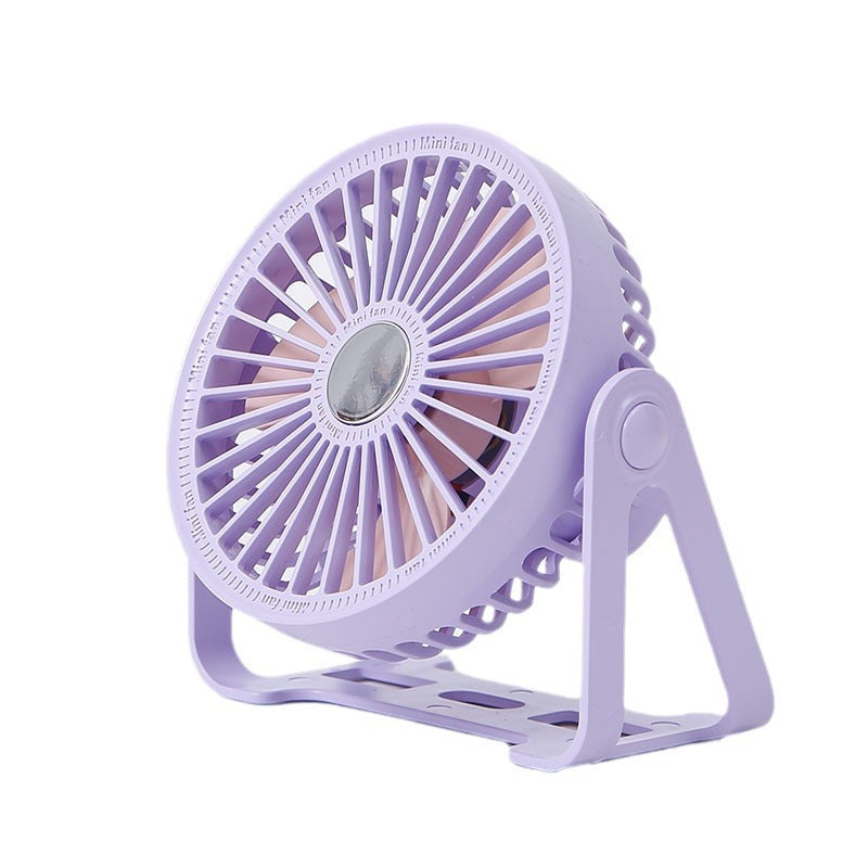 Unisex Kompakt Wiederaufladbarer Mini Schreibtischventilator Brehn