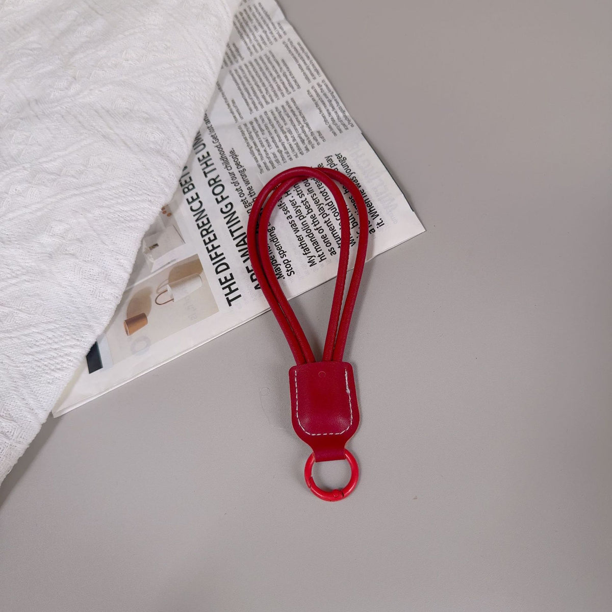 Premium Leder Schlüsselanhänger Halter Brehn