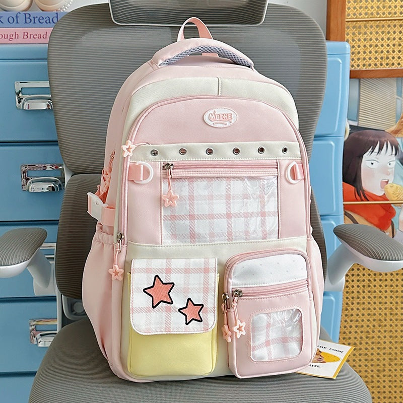 Multi-Pocket Charakter-Themen Schulrucksack
