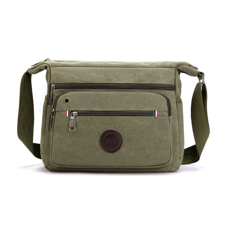 Multi-Funktionale Canvas Messenger Bag