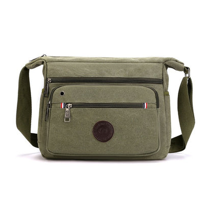 Multi-Funktionale Canvas Messenger Bag