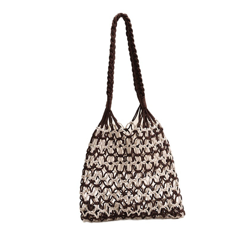 Handgeknüpfte Einkaufs- und Strandtasche Brehn