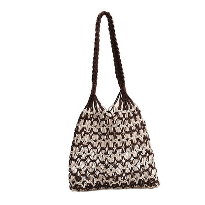 Handgeknüpfte Einkaufs- und Strandtasche Brehn