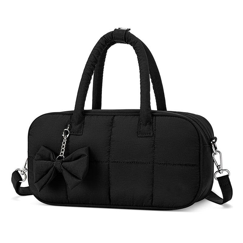 Gepolsterte Handtasche mit Modischem Schleifendetail Brehn