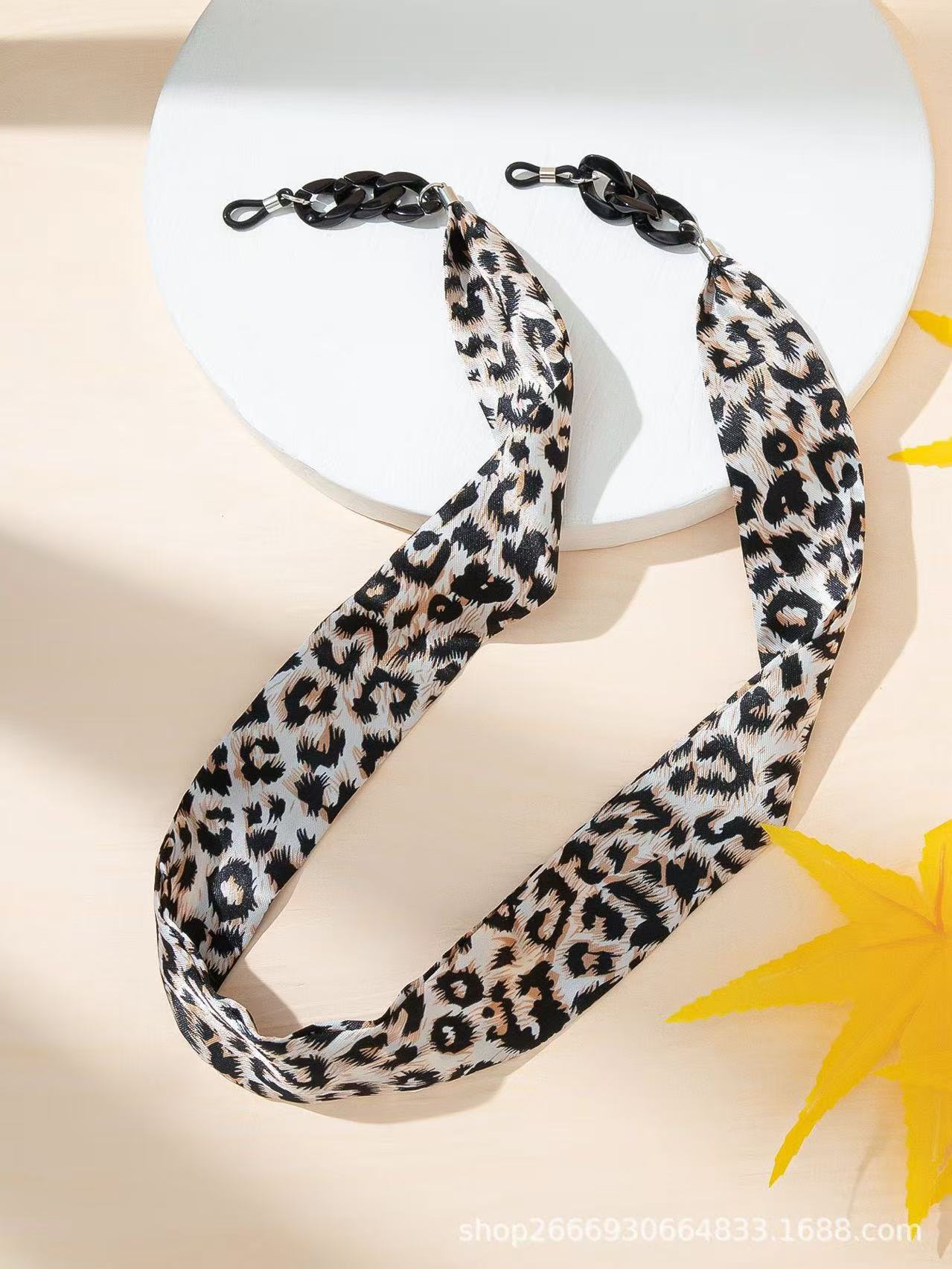 Chic Tierdruck Brillen Kette Brehn