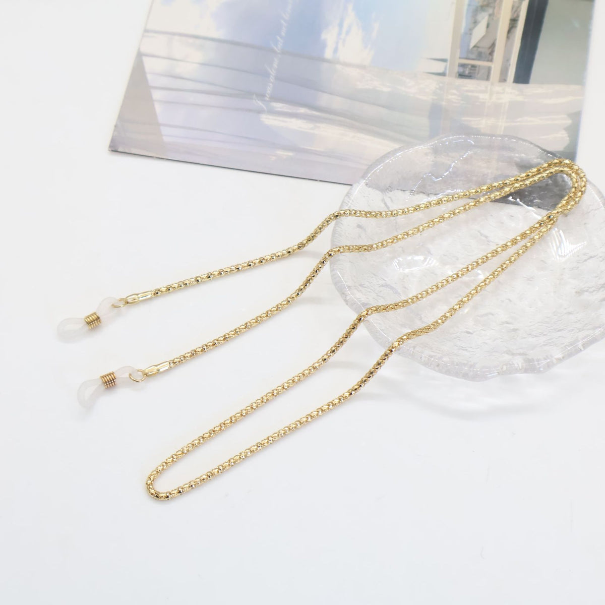 Chic Metallische Brillen Kette Brehn