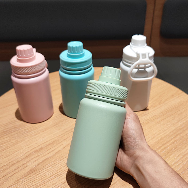 Damen Isolierte Trinkflasche mit ergonomischem Tragegriff Brehn