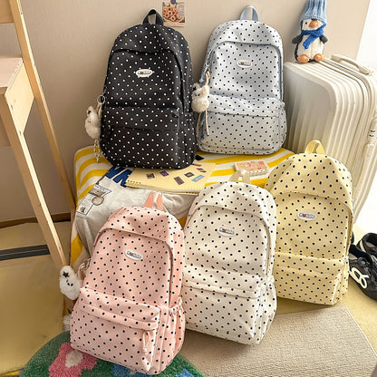 Stilvolle Punktmuster Leichte Rucksack Brehn