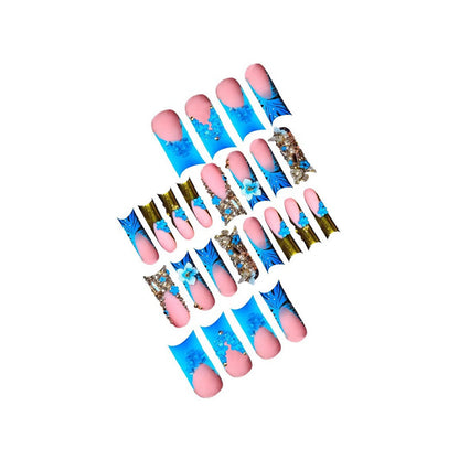 Dekorative Acryl-Nagelverlängerungen Brehn