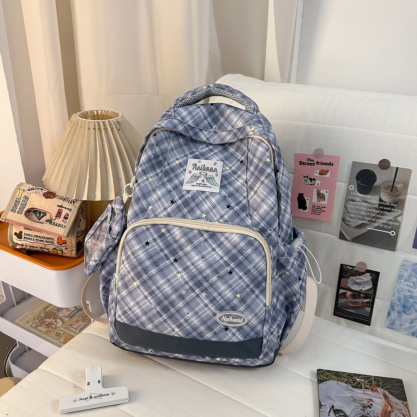 Casual Mehrfach-Taschen Rucksack Brehn