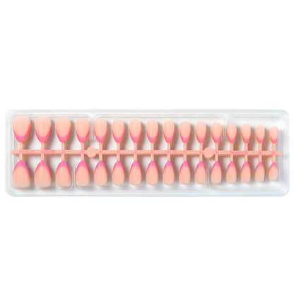 Kunstnagelset mit bunten Spitzen Brehn