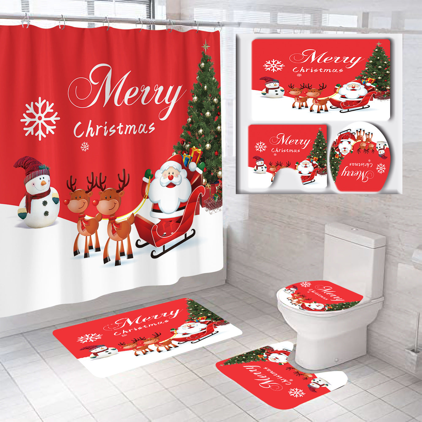 Festliches Weihnachtsbadset Brehn