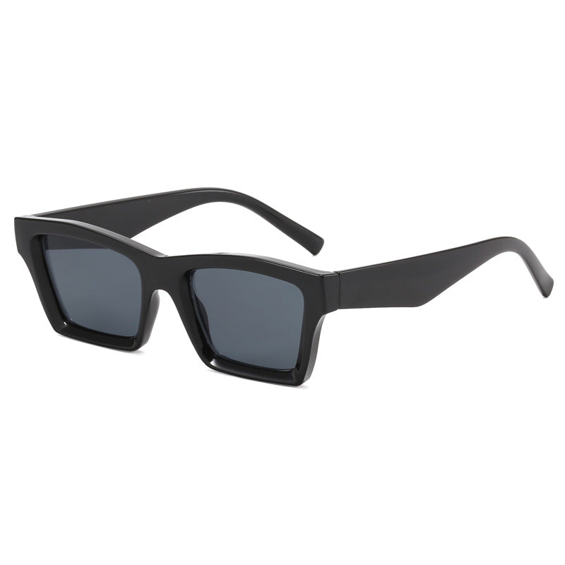 Damen Trendige Sonnenbrille mit breitem Rahmen Brehn