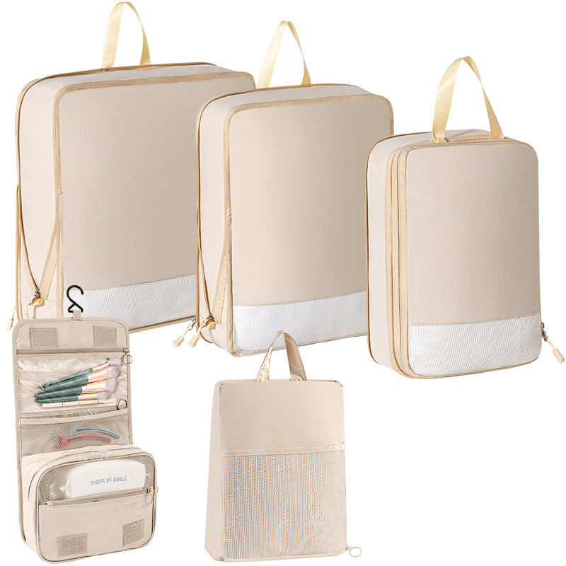 Reisetaschen-Set Mit Vielseitigen Fächern Und Taschen Brehn