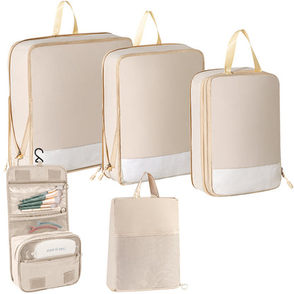 Reisetaschen-Set Mit Vielseitigen Fächern Und Taschen Brehn