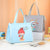 Süße Cartoon-isolierte Lunch Tasche
