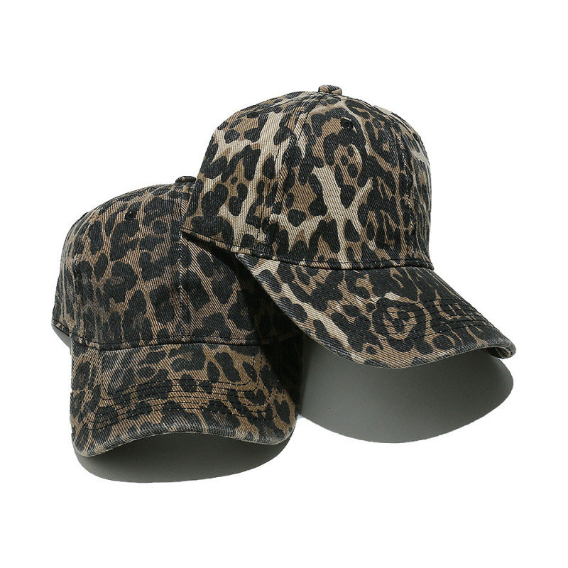 Damen Trendy Tierdruck Baseballcap Brehn