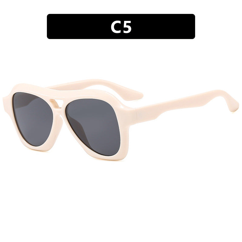 Damen modische Sonnenbrille mit einzigartigem Design und schützendem UV-Filter Brehn