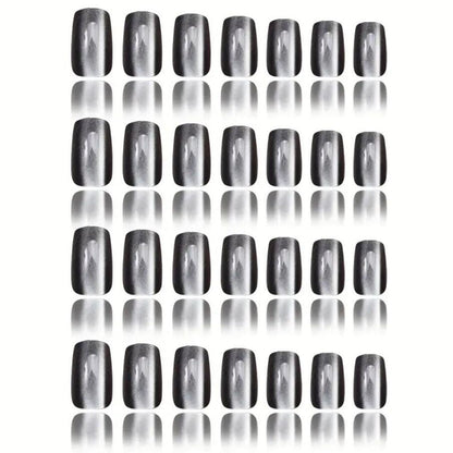 Cat-Eye Press-On Nail Set Brehn