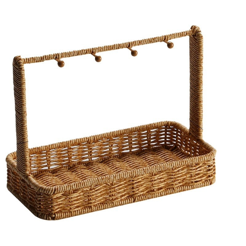 Unisex Vielseitiger Aufbewahrungskorb mit Haken Brehn