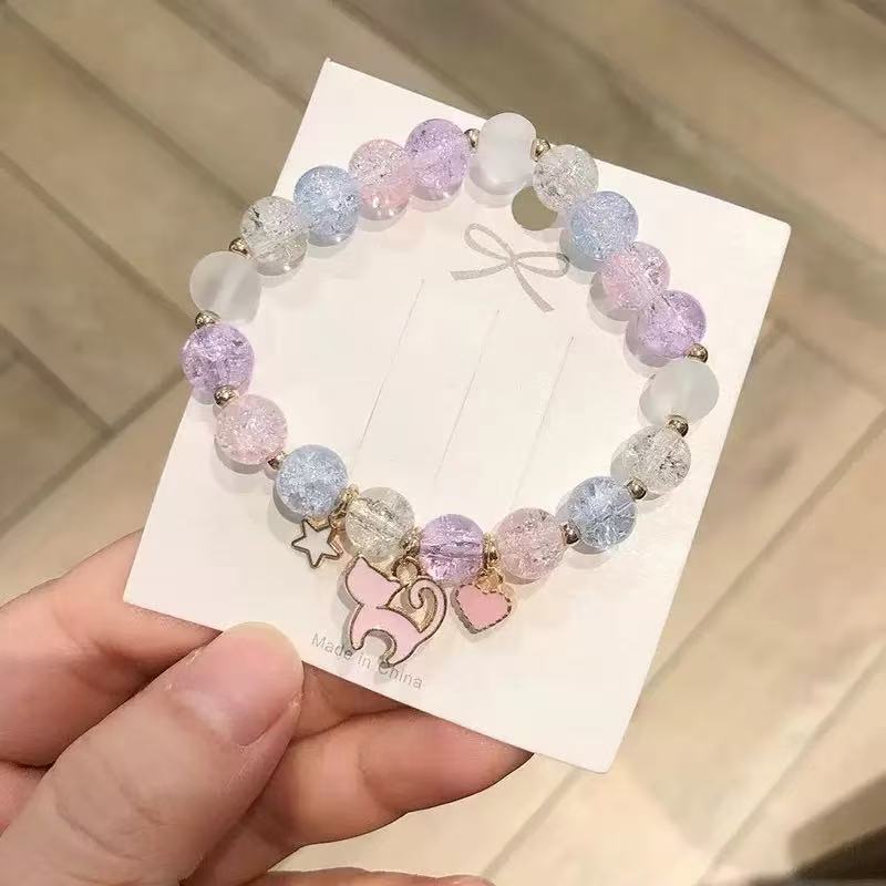 Niedliche Perlen Charm Armband Brehn