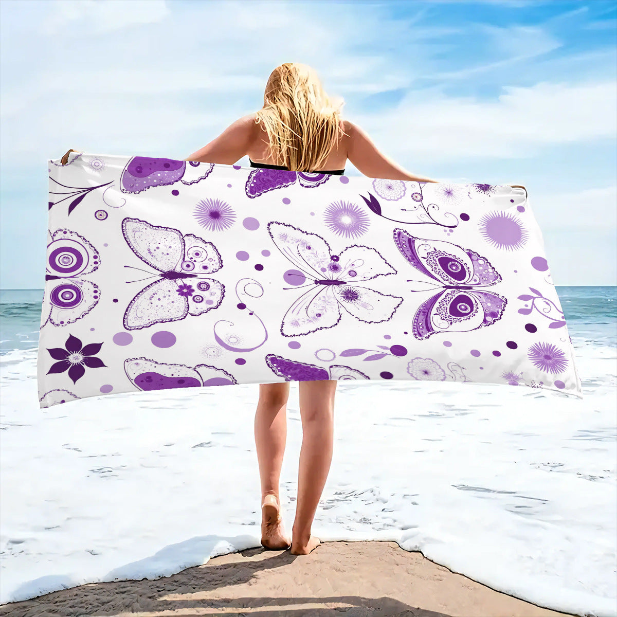 Luxuriöses Übergroßes Strandtuch Brehn