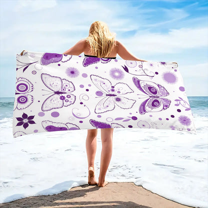 Luxuriöses Übergroßes Strandtuch Brehn