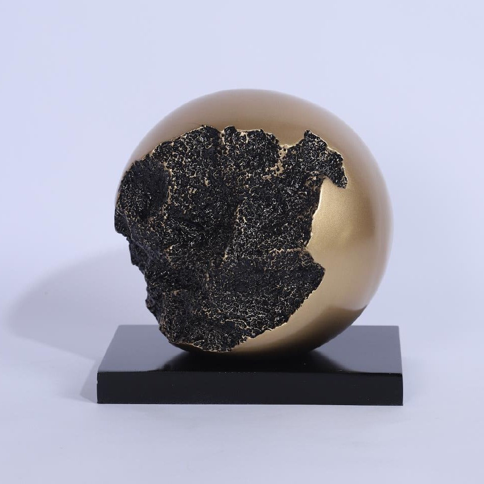 Künstlerische dekorative Ballskulptur