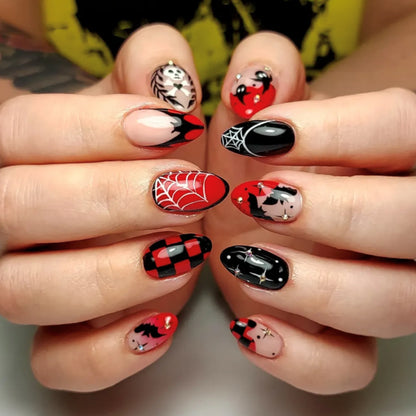 Halloween-Themen 3D Nagelkunst Erweiterungen Brehn 1789713348