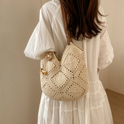 Handgearbeitete Makramee Shopper Tasche Brehn