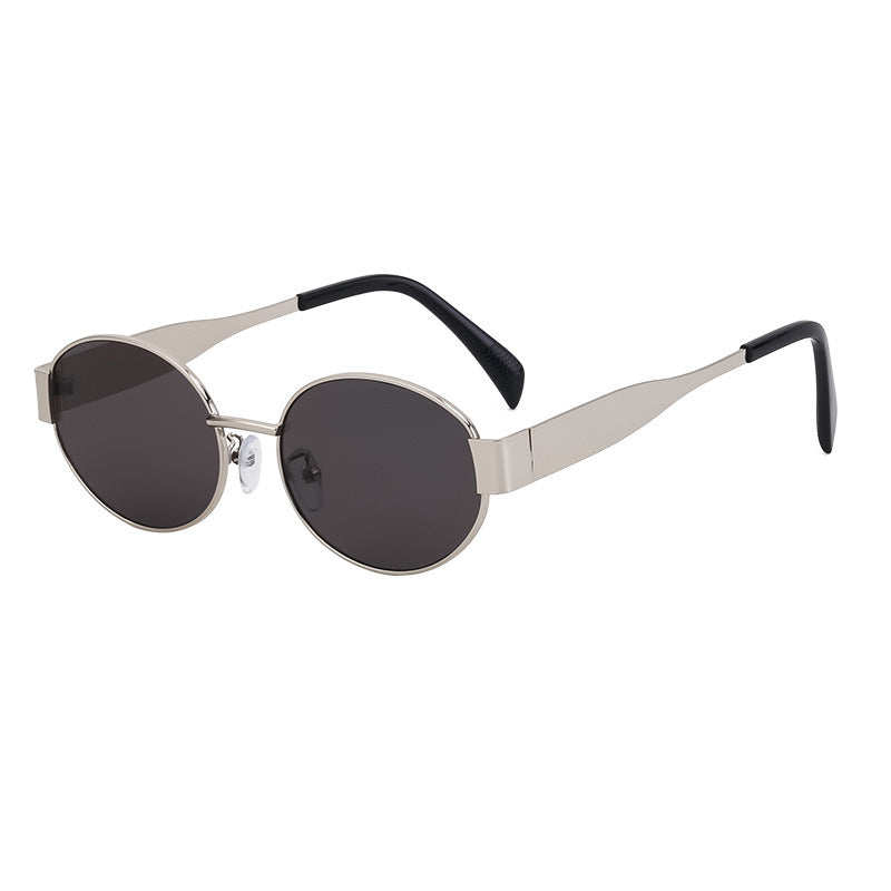 Damen modische Sonnenbrille im eleganten ovalen Design Brehn