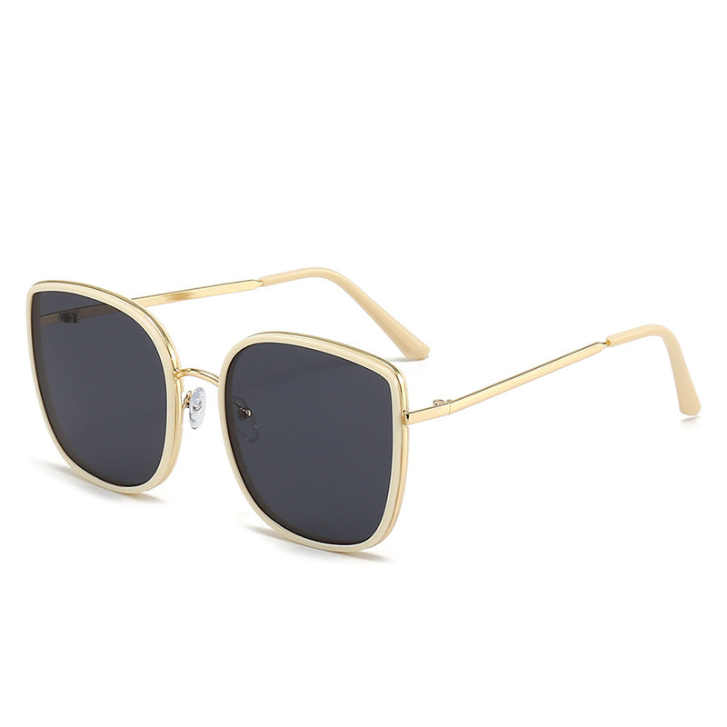Designer Übergroße Quadratische Sonnenbrille