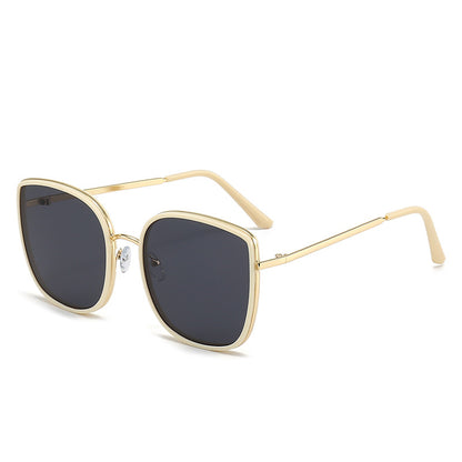 Oversized Geometrischer Rahmen Sonnenbrillen