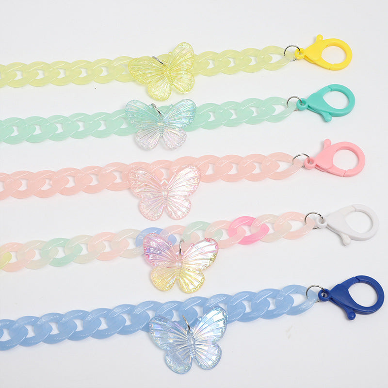 Dekorativer Schmetterlings-Brillen-Halsband Brehn