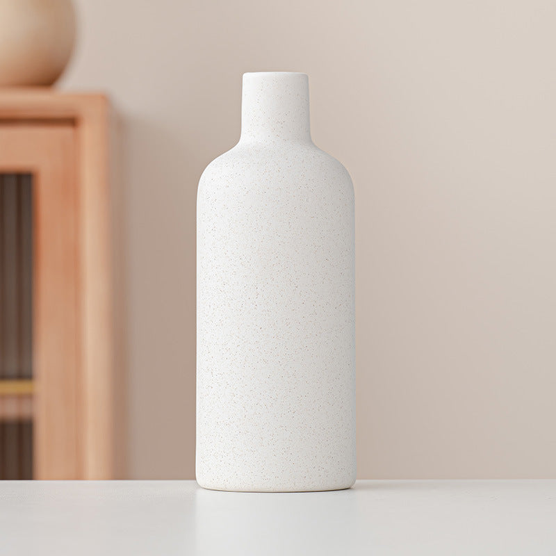 Strukturierte eiförmige dekorative Vase