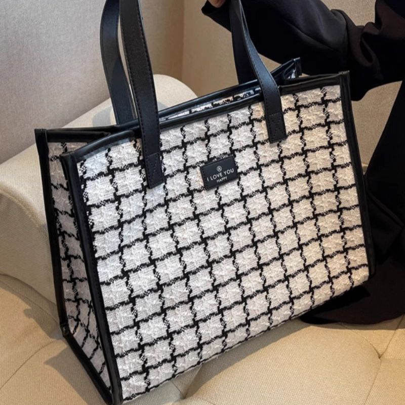 Elegante Texturierte Tote Bag Brehn