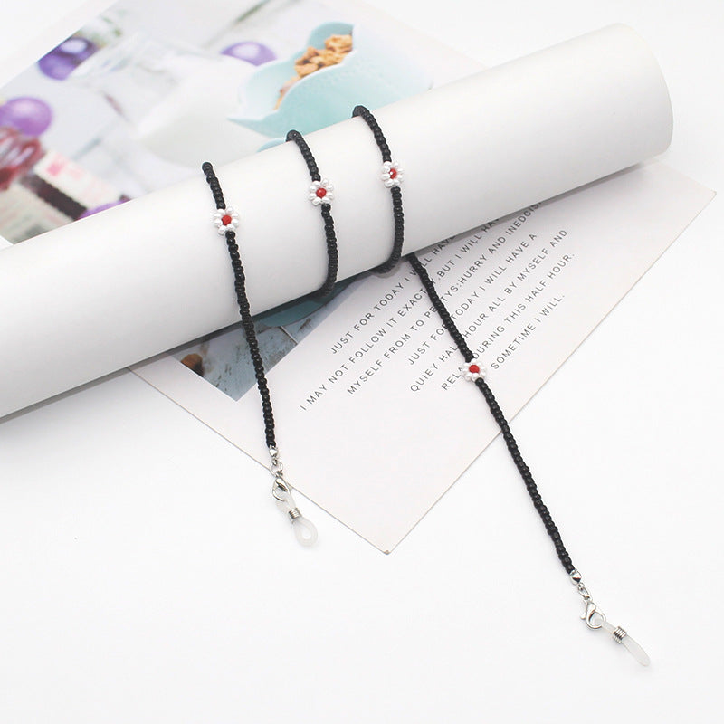 Floral Beaded Eyewear Chain Brehn
