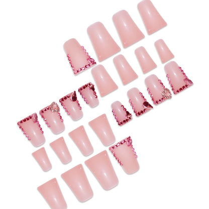 Glitzerndes Edelstein Nagelkunst Brehn