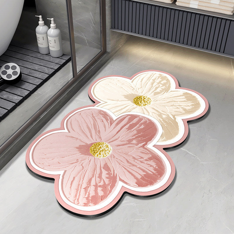 Blumenförmige Badematte Brehn