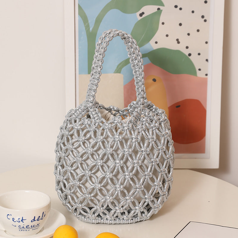 Trendige Shopper-Tasche mit Einzigartigem Netzdesign Brehn