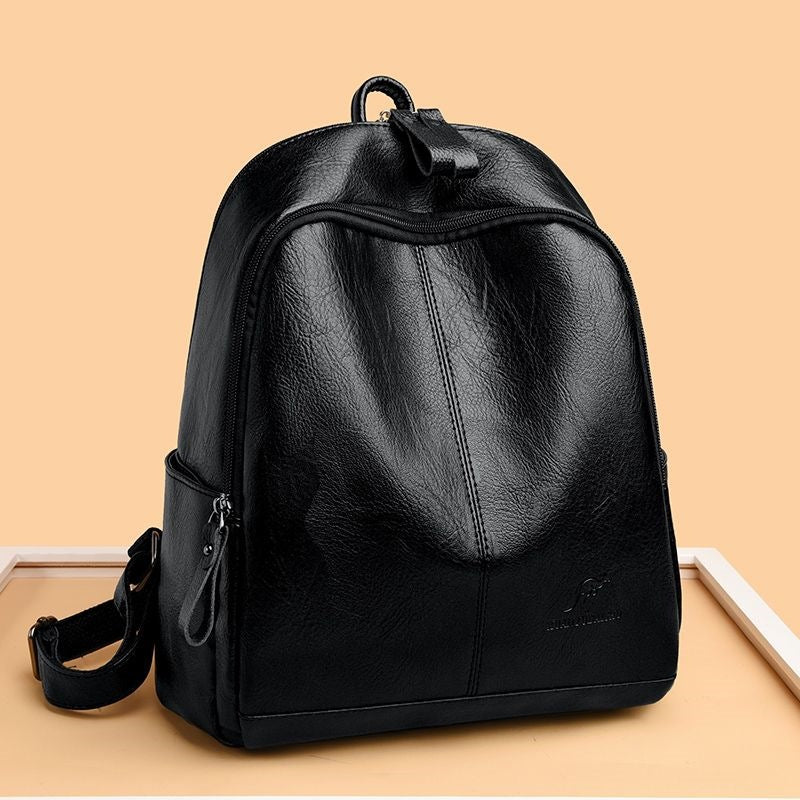 Damen Stilvolle Leder Rucksack Brehn