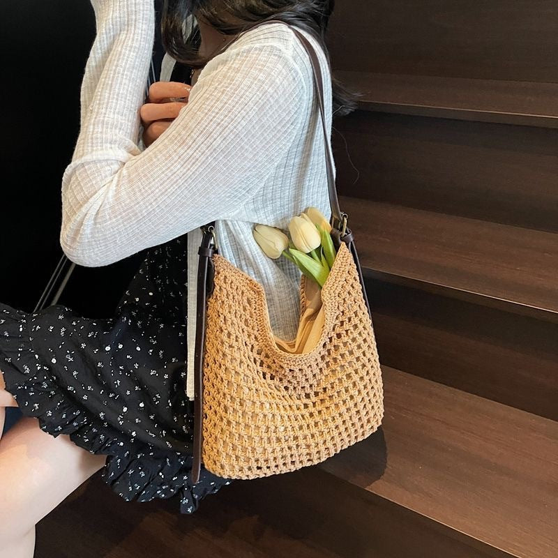 Handtasche Aus Geflochtenem Material Brehn