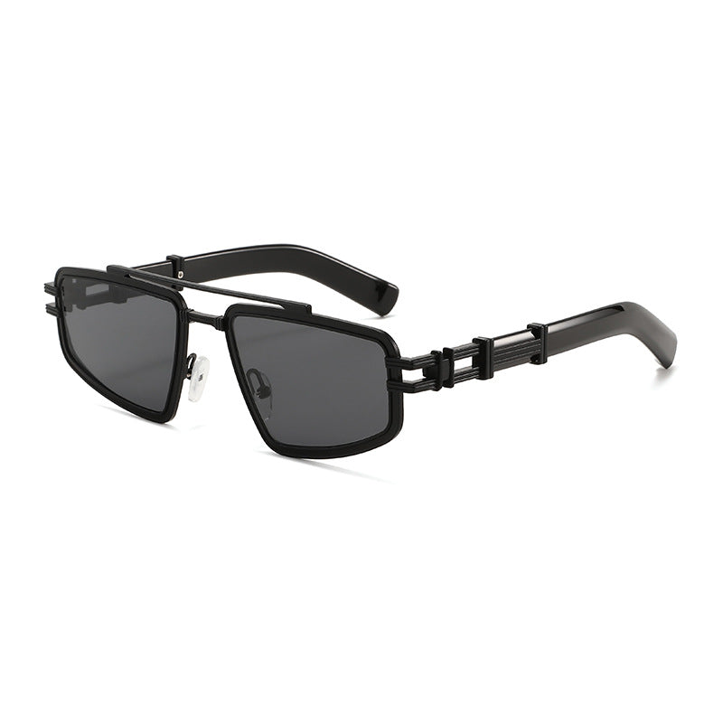 Damen Designer-Sonnenbrille mit filigranem Metallrahmen und polarisierten Gläsern Brehn